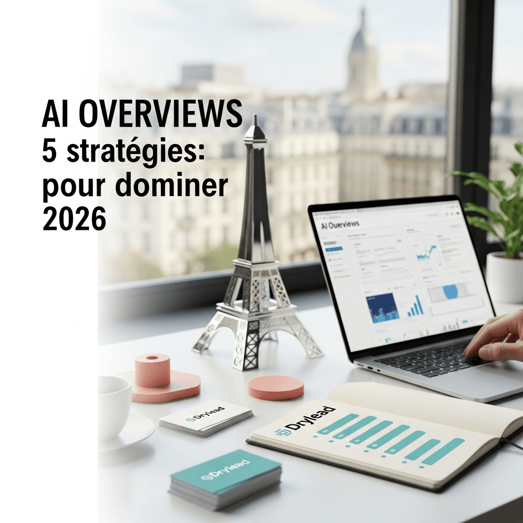 AI Overviews France : 5 stratégies Drylead pour 2026