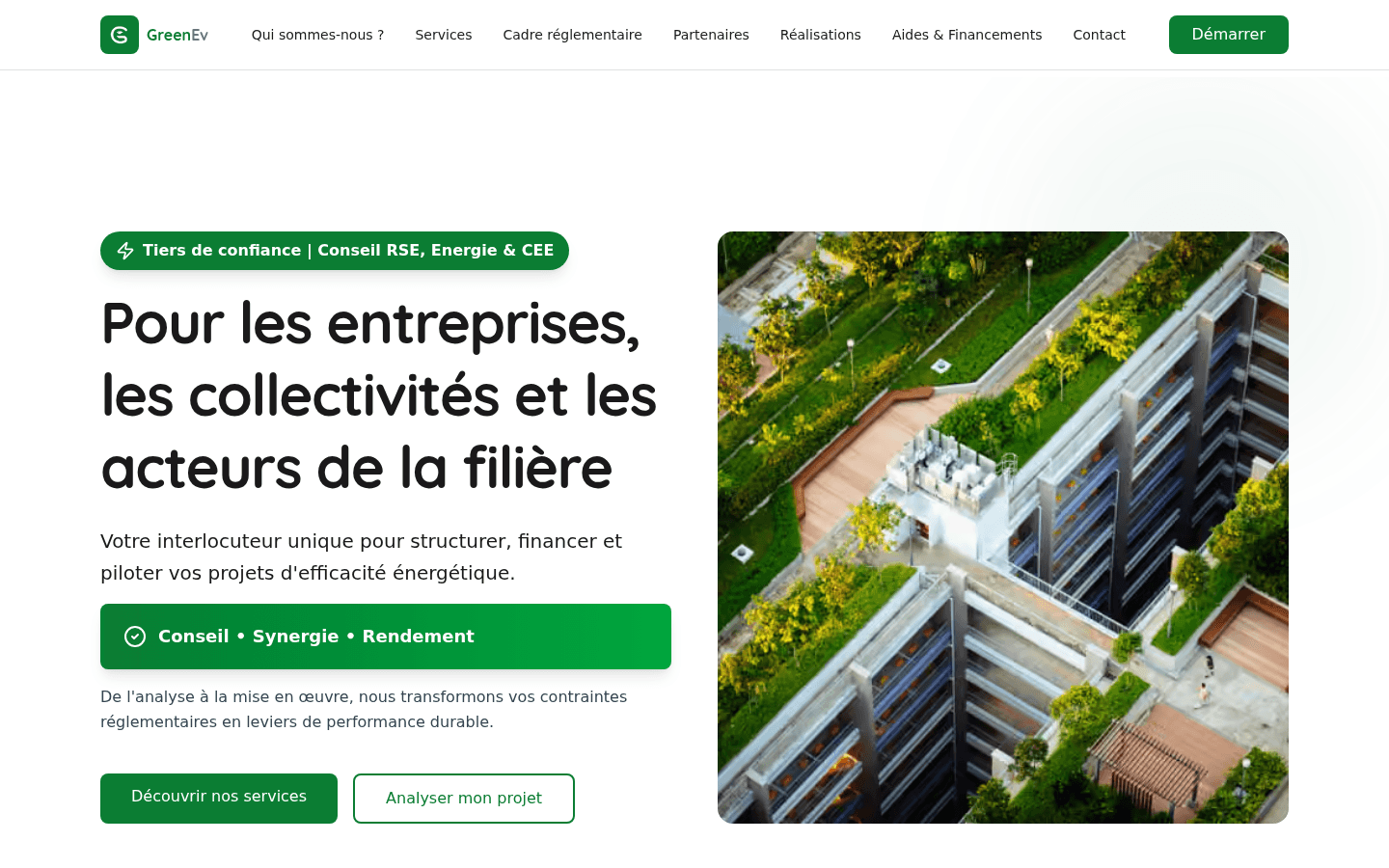 Aperçu du projet Green-EV
