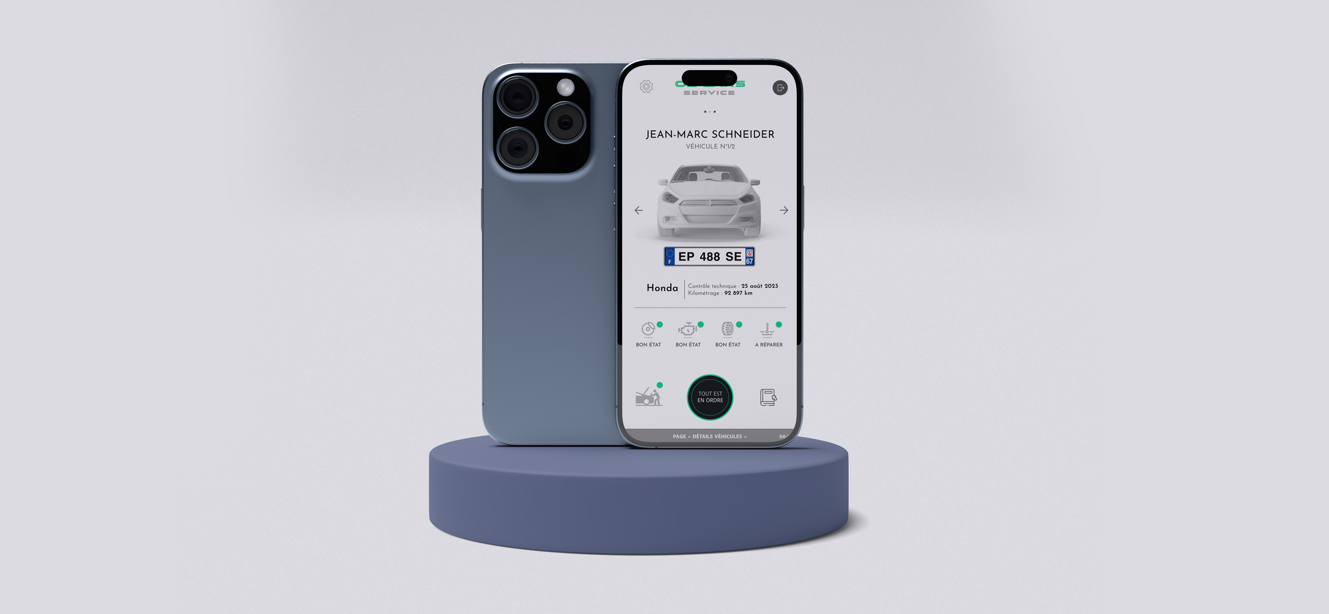 Application mobile Ozcars